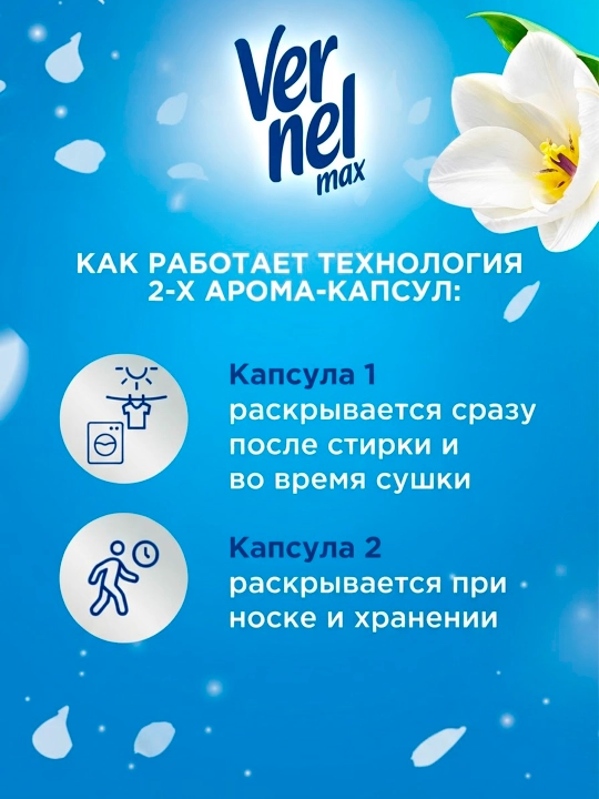 Кондиционер для белья Vernel Max Свежий Бриз, 960 мл