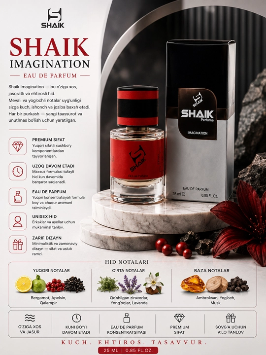 SHAIK Imagination унисекс, 25 мл - 