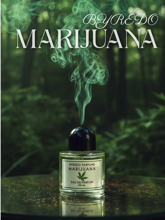 Byredo Marijuana унисекс духи, бергамот, перец, пачули, каннабис, мужские, женские, парфюм