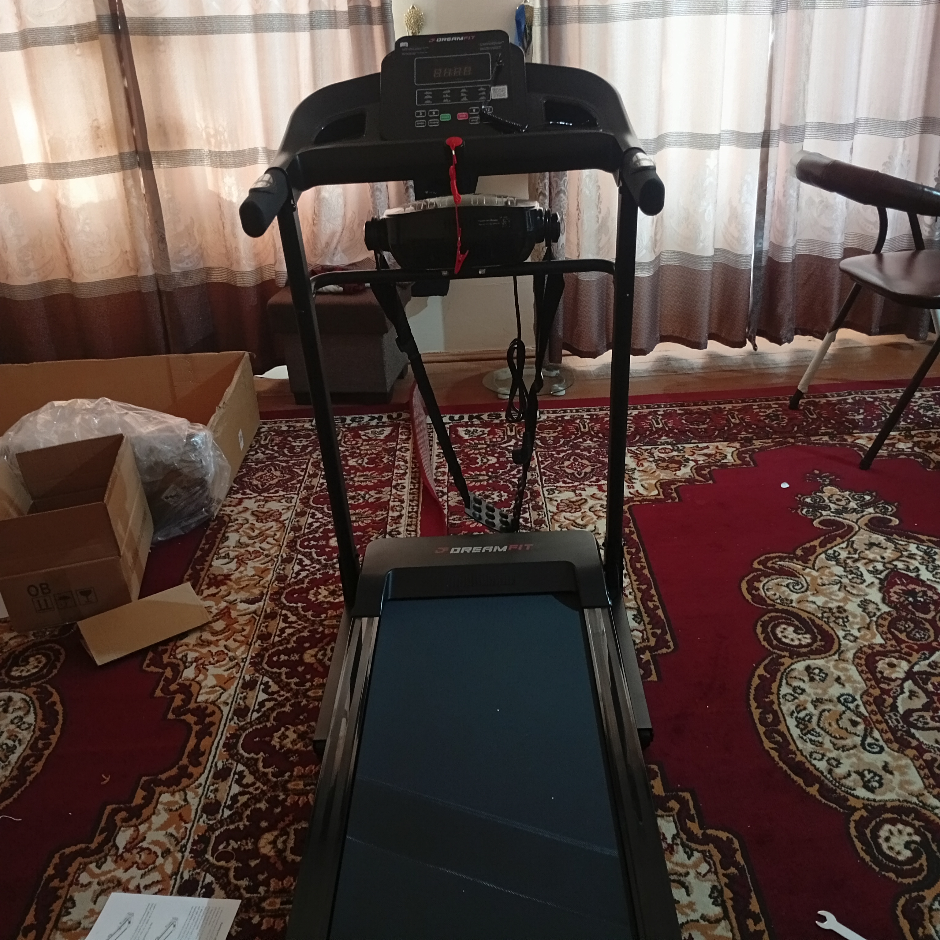 Беговая дорожка DreamFit для дома электрическая складная, DF-1210M, DF-1211M, DF-6868M