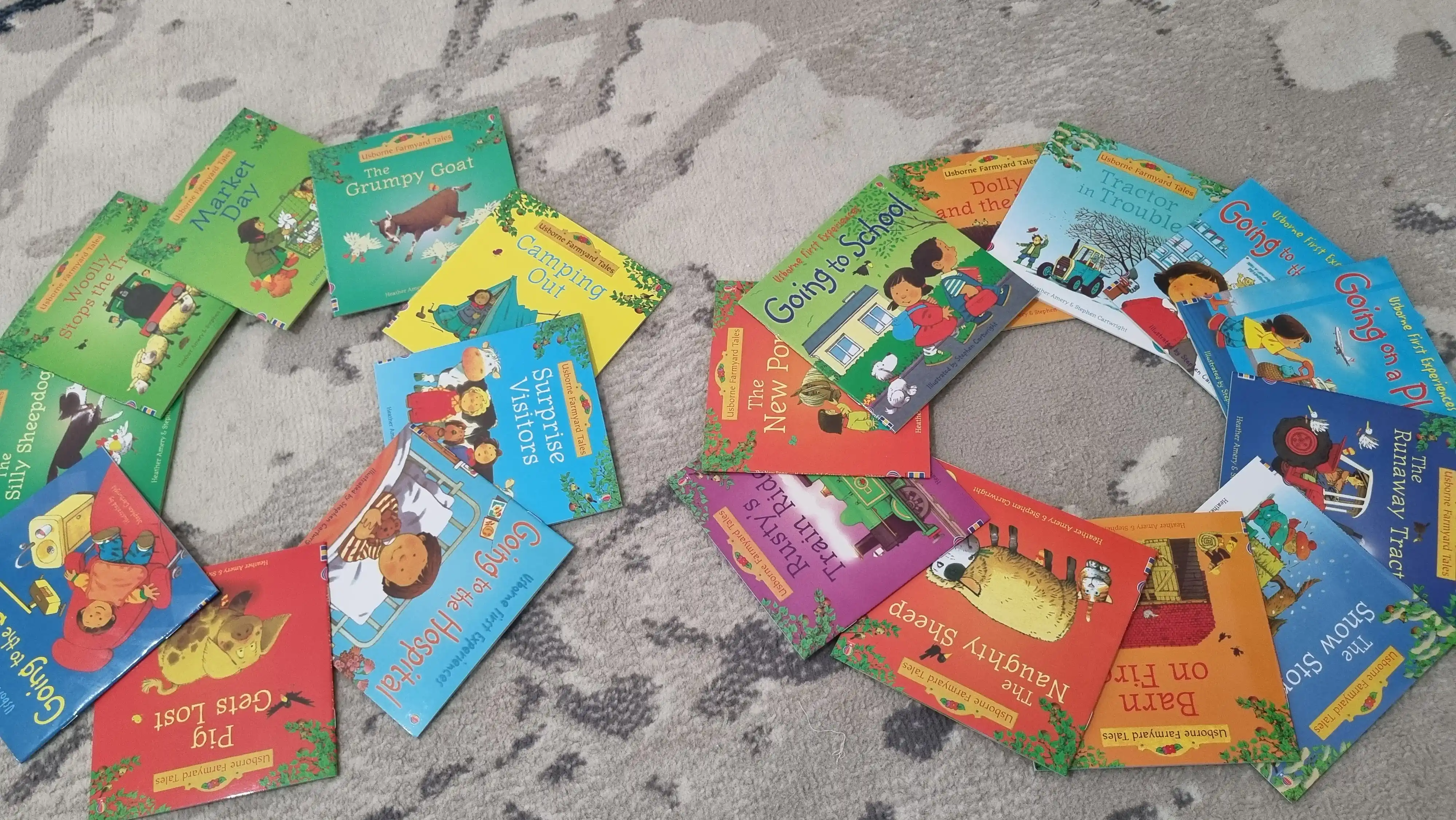 Развивающий набор книг Usborne для изучения английского языка для детей
