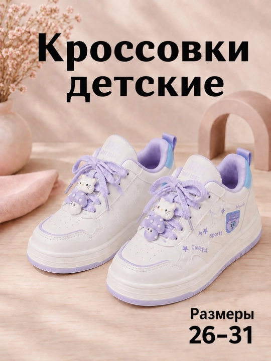 Детские кроссовки, кроссовки для девочек - 