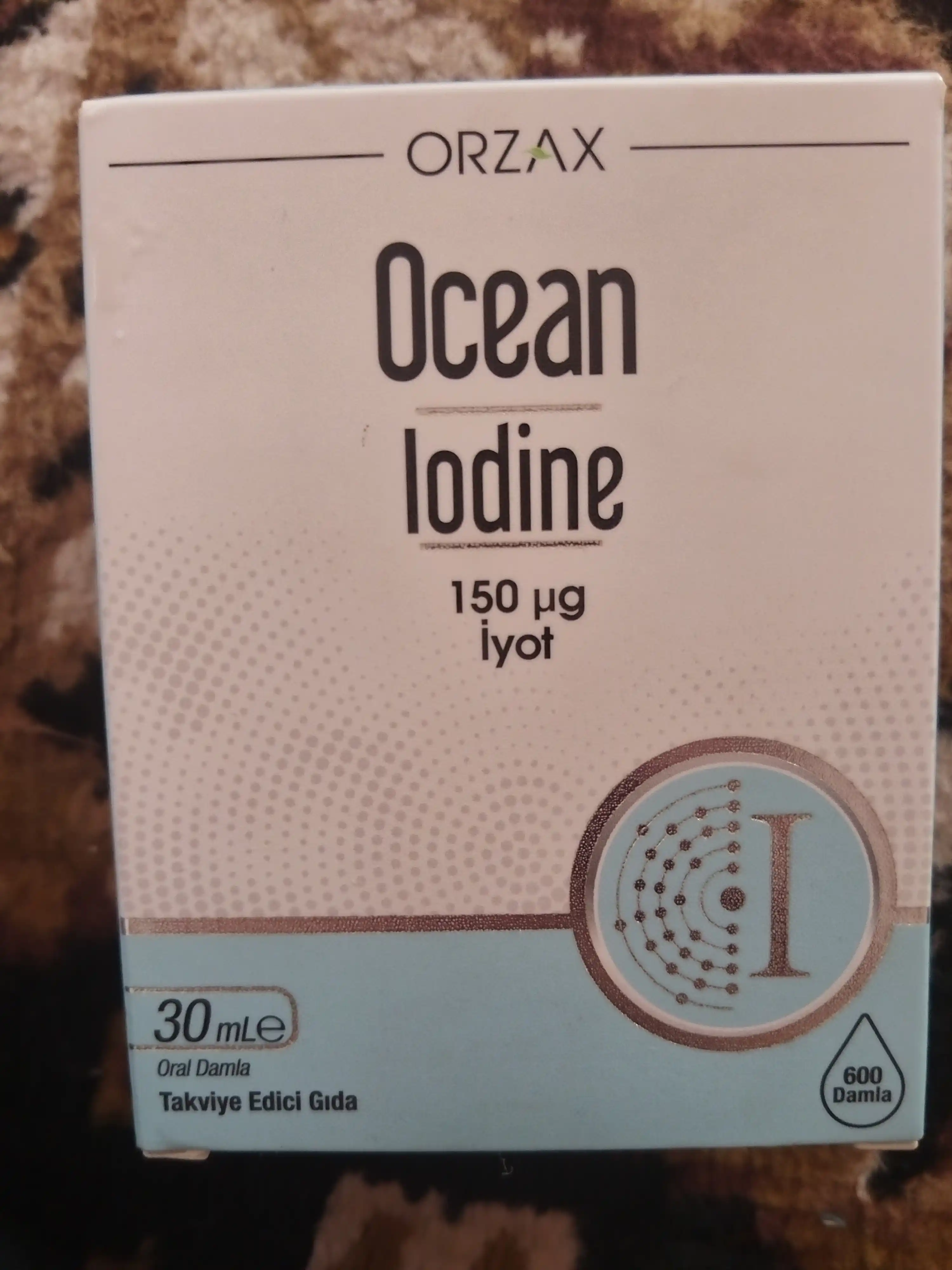 Ocean Йодид калия капля 150 мкг, 30 мл