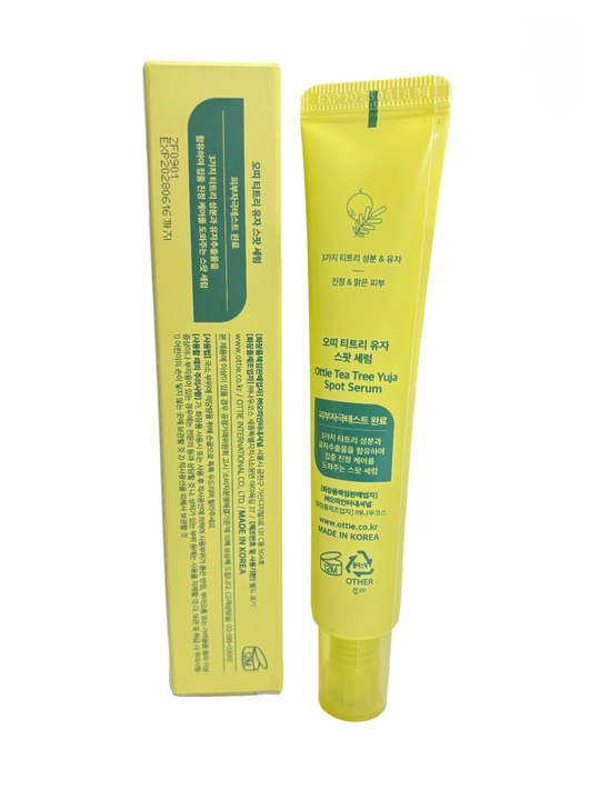 Сыворотка для проблемной кожи Ottie Tea Tree Yuja Spot Serum с чайным деревом, 30 мл