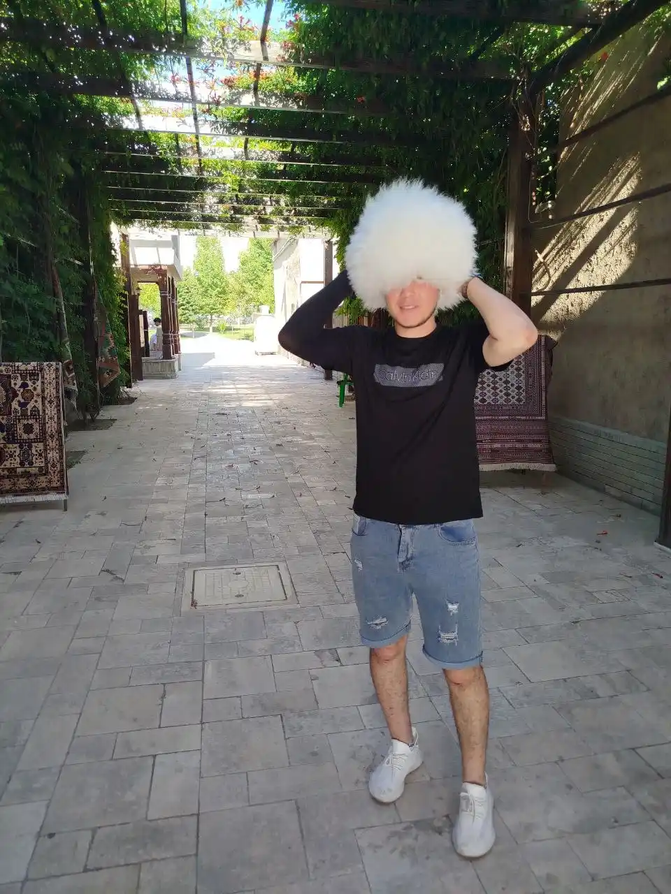 Летние джинсовые шорты для мужчин