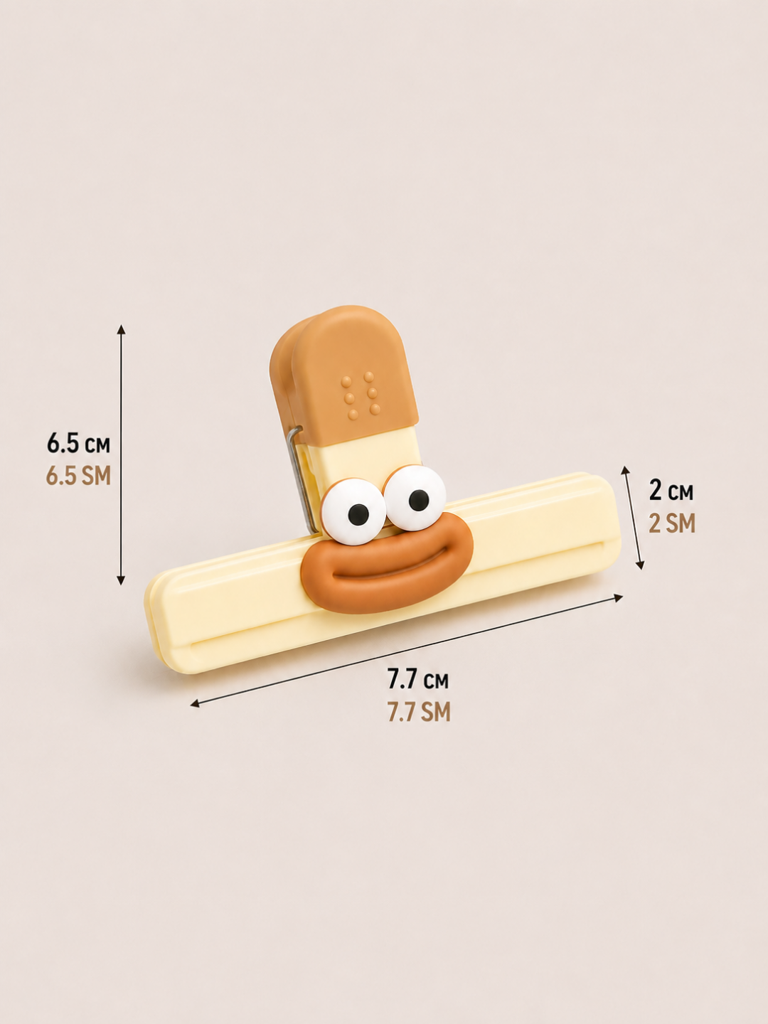 Зажим для пакетов, герметичный — удобный фиксатор для хранения продуктов