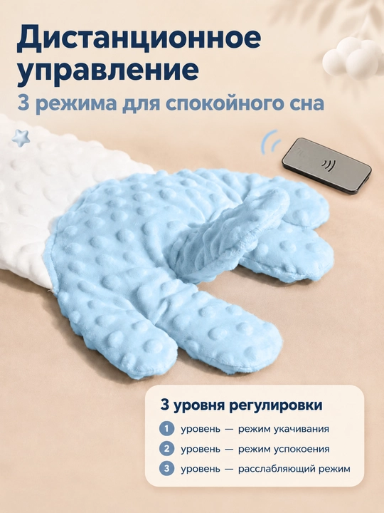 Кокон для новорожденных с убаюкиванием