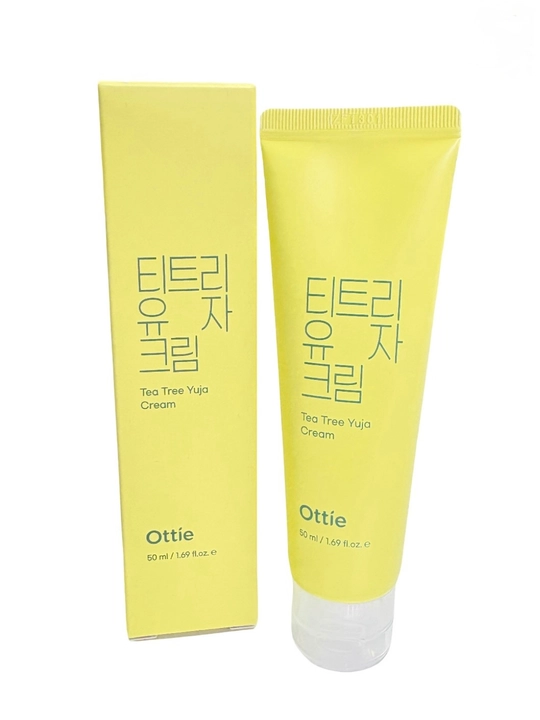 Крем для проблемной кожи Ottie Tea Tree Yuja Cream с чайным деревом и юдзу, 50 мл