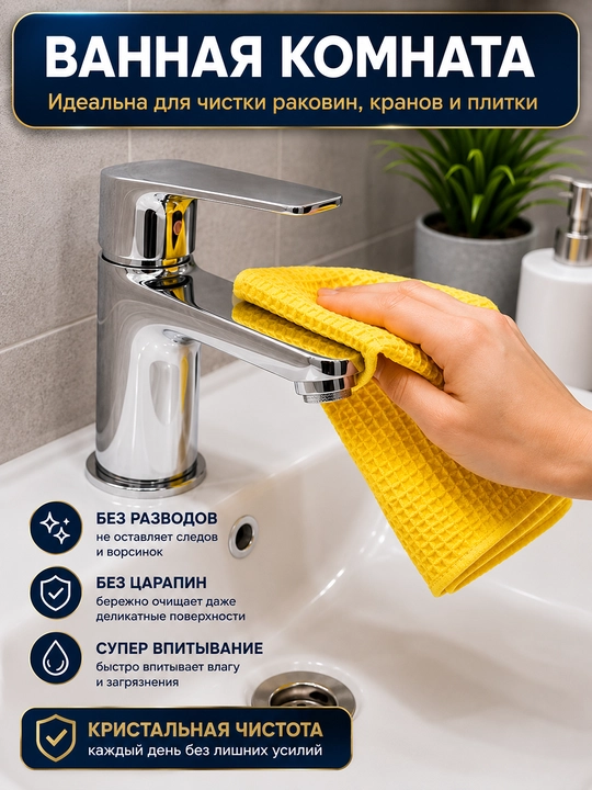 90×60 см mikrofiber sochiq, universal