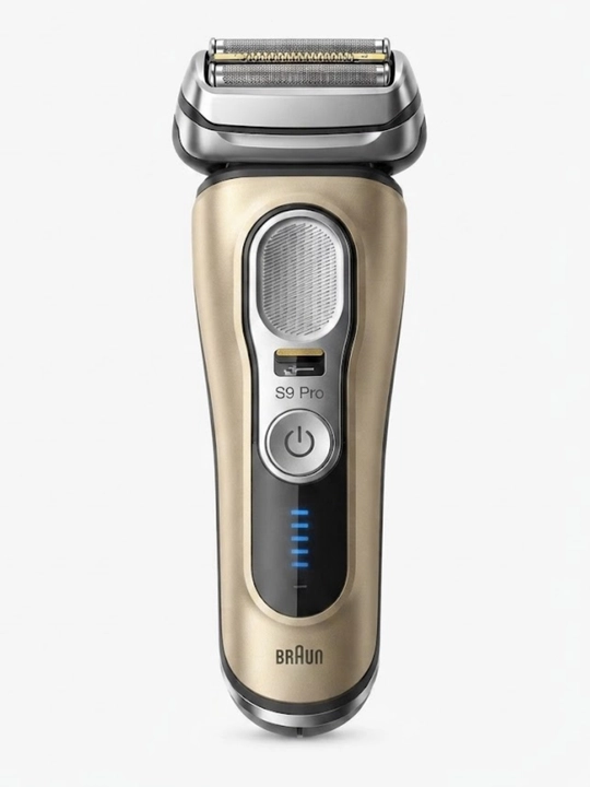 Электробритва Braun S9-9569CC, золотистый, матовый черный, золотистый