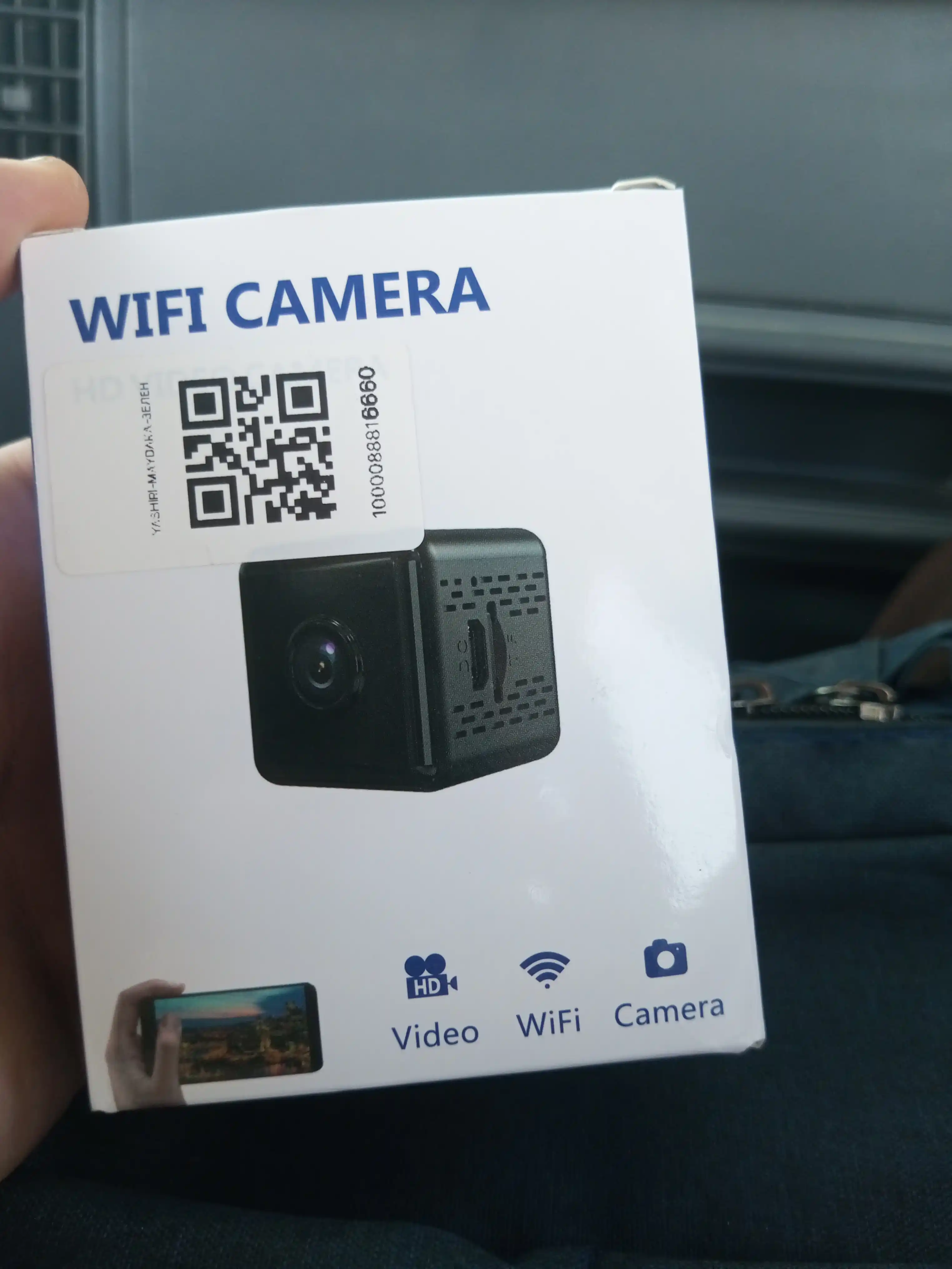 Mini kamera, Wi-Fi kamera, Wi-Fisiz ham ishlaydi kamera