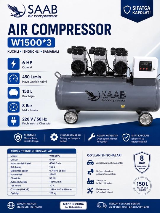 SAAB havo kompressori - 