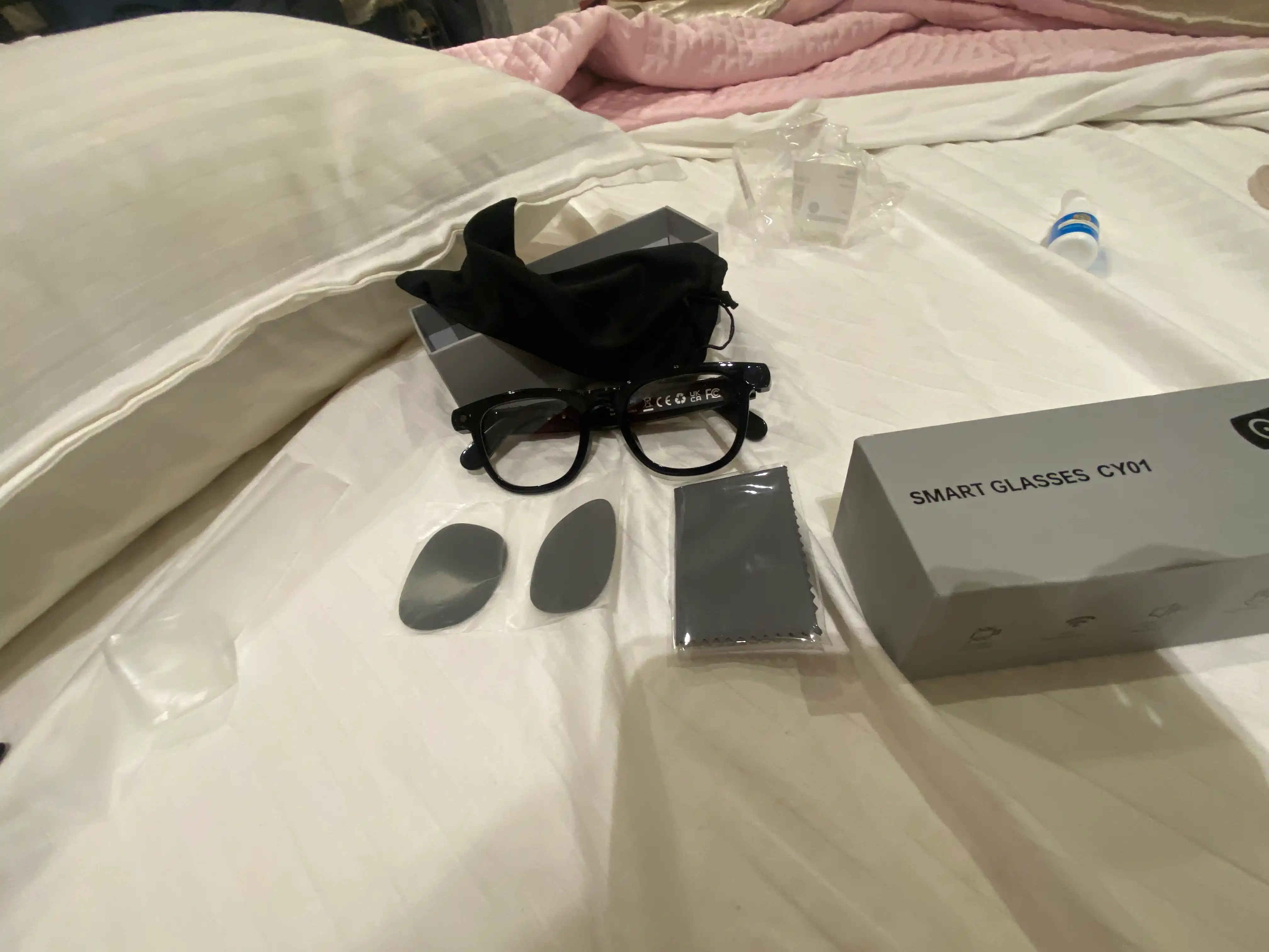 SMART GLASSES CY01 умные очки с функцией ИИ - оснащены камерой Bluetooth и защитой от воды