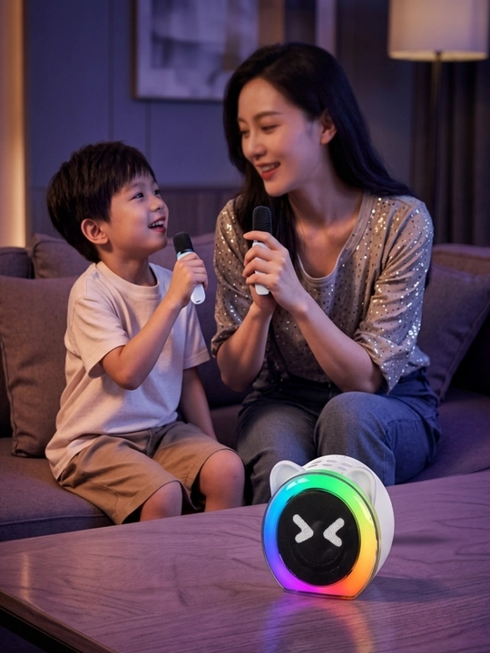 Bluetooth karaoke kolonkasi, 2 ta mikrofon bilan Yesido YSW36 - 