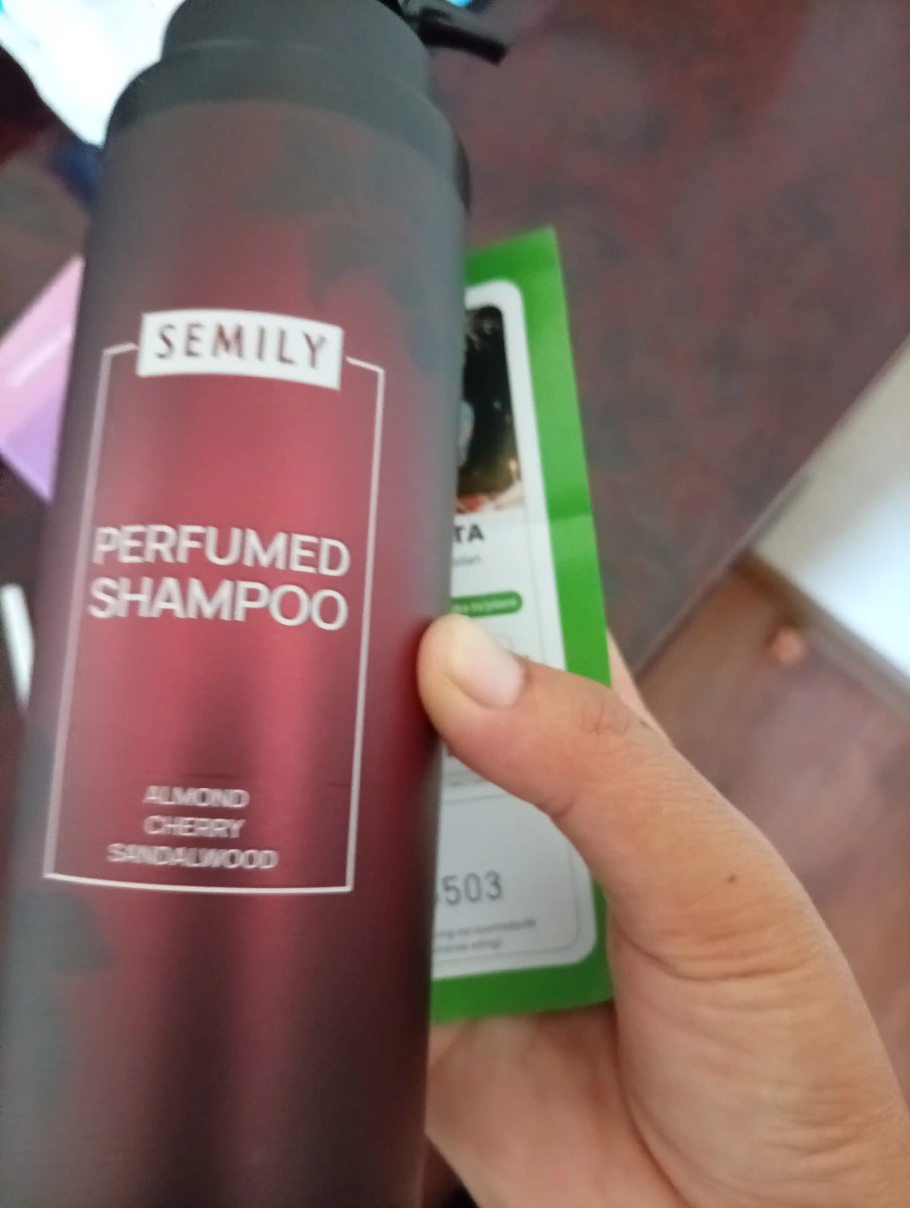 Шампунь для волос Semily,безсульфатный, с кератином, для блонда, оттеночный для окрашенных