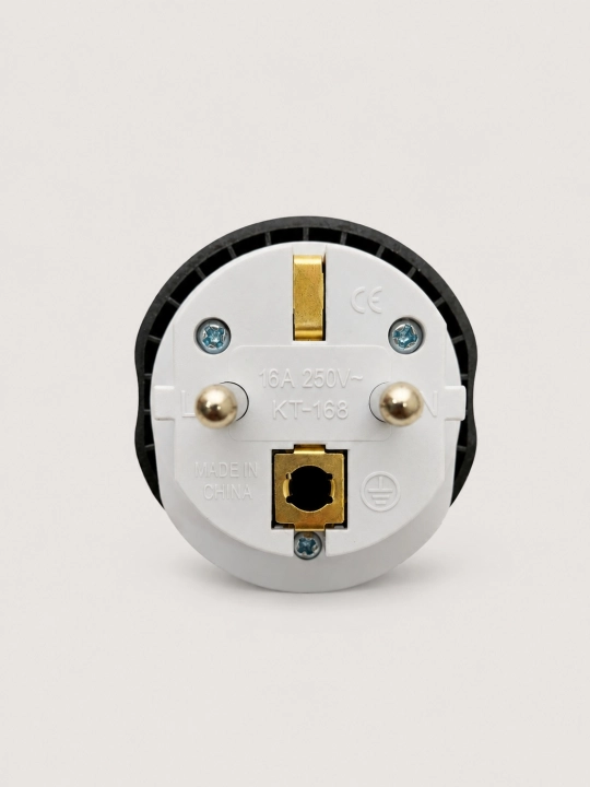 Evro va o'zbek rozetkalari uchun, universal adapter Merkan KT 168, terminator, 16 A