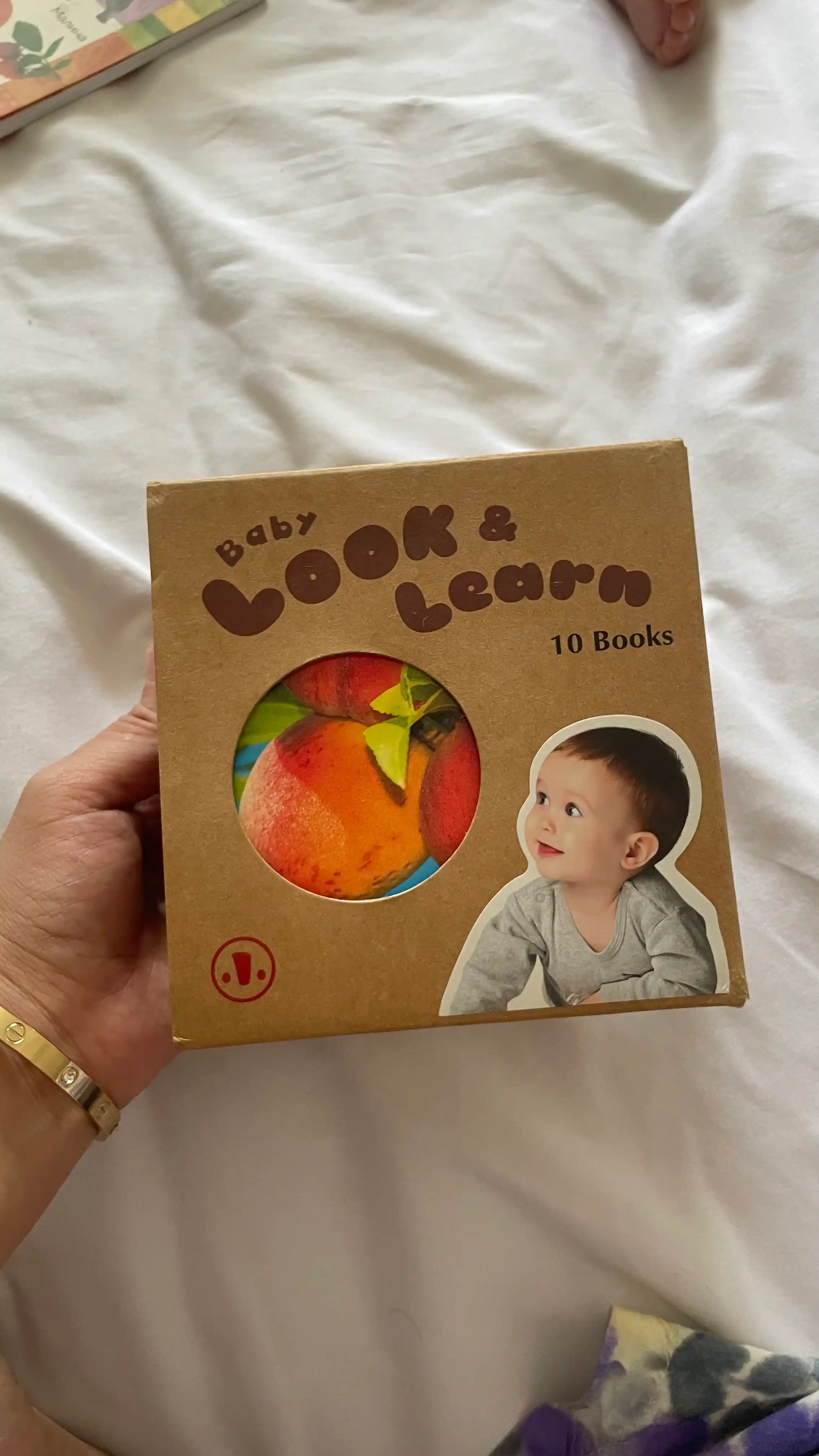 Baby Look and Learn 10 развивающих толстых книг для малышей