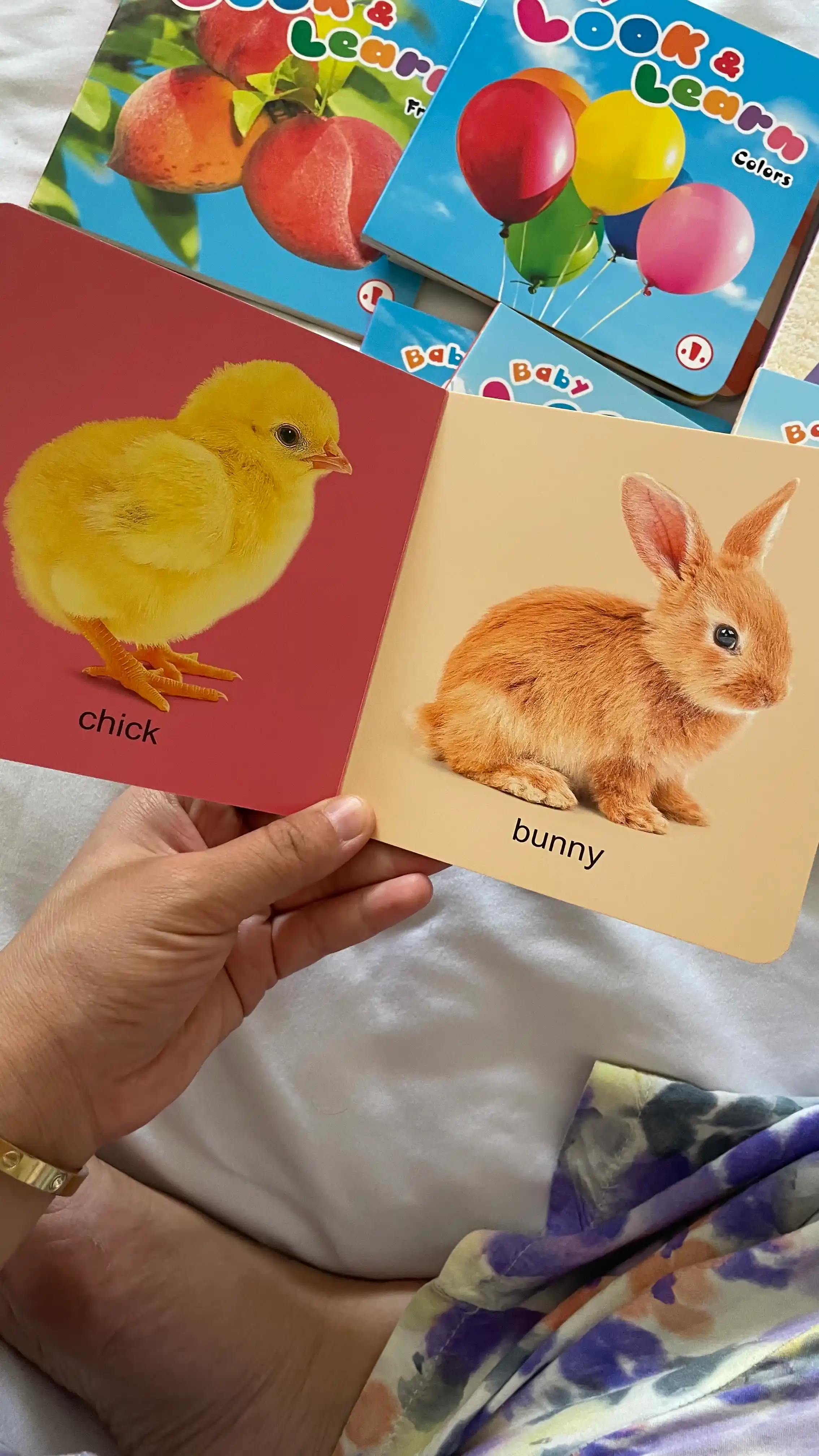 Baby Look and Learn 10 развивающих толстых книг для малышей