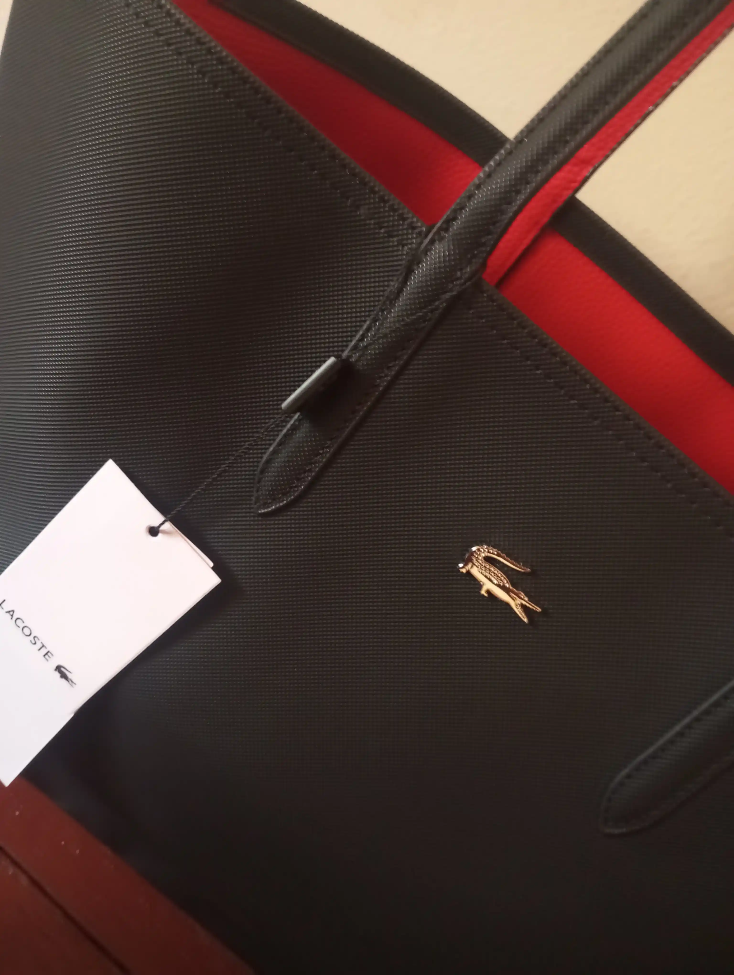 Сумка в стиле Lacoste, кросс-боди, плечевая модель + двусторонний кошелек