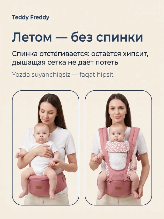 Хипсит со спинкой Bethbear