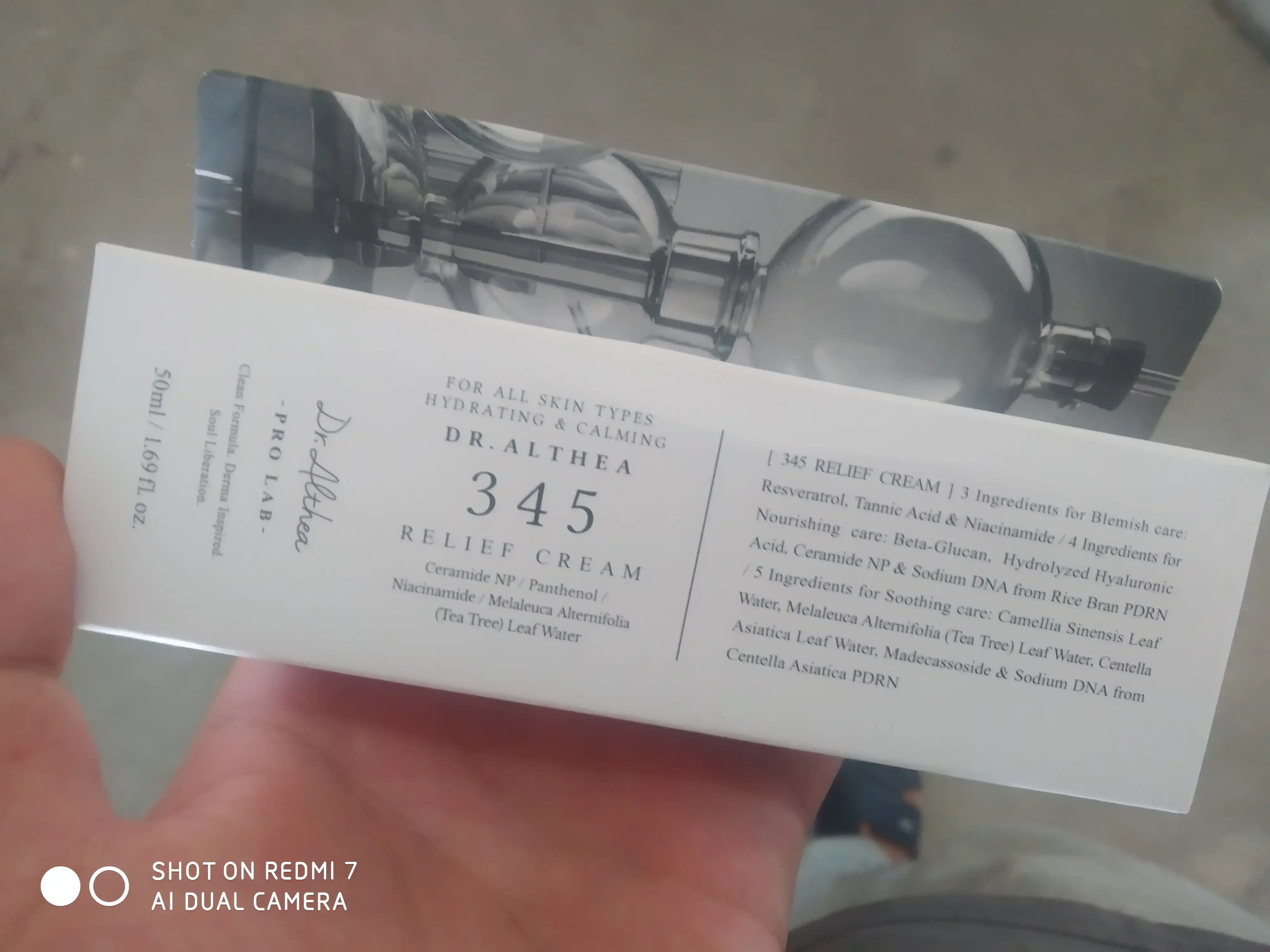 Успокаивающий крем с ресвератролом Dr. Altheeea 345 Relief Cream, 50 мл