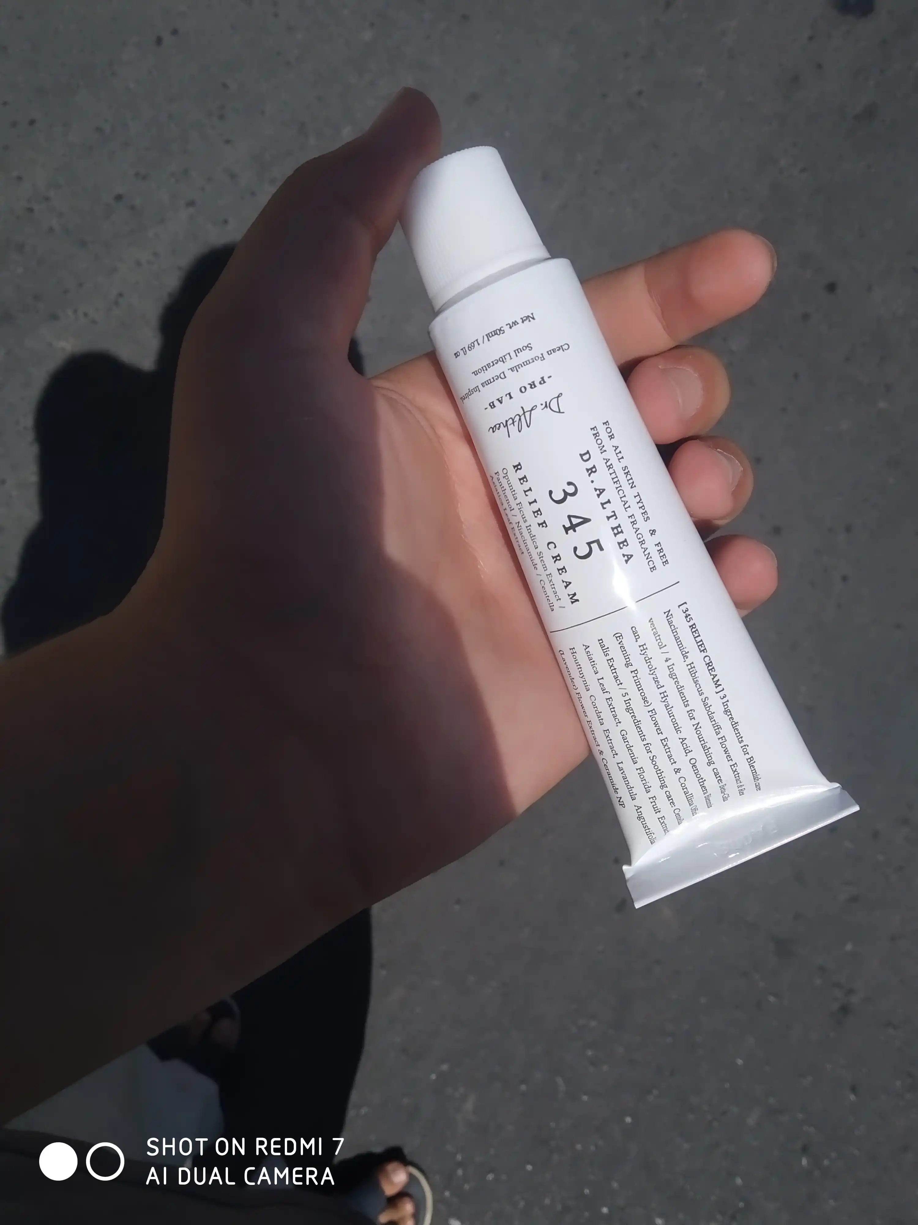 Успокаивающий крем с ресвератролом Dr. Altheeea 345 Relief Cream, 50 мл