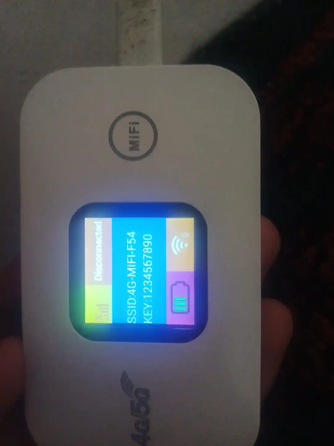 Карманный WIFI-роутер 4G, 5G