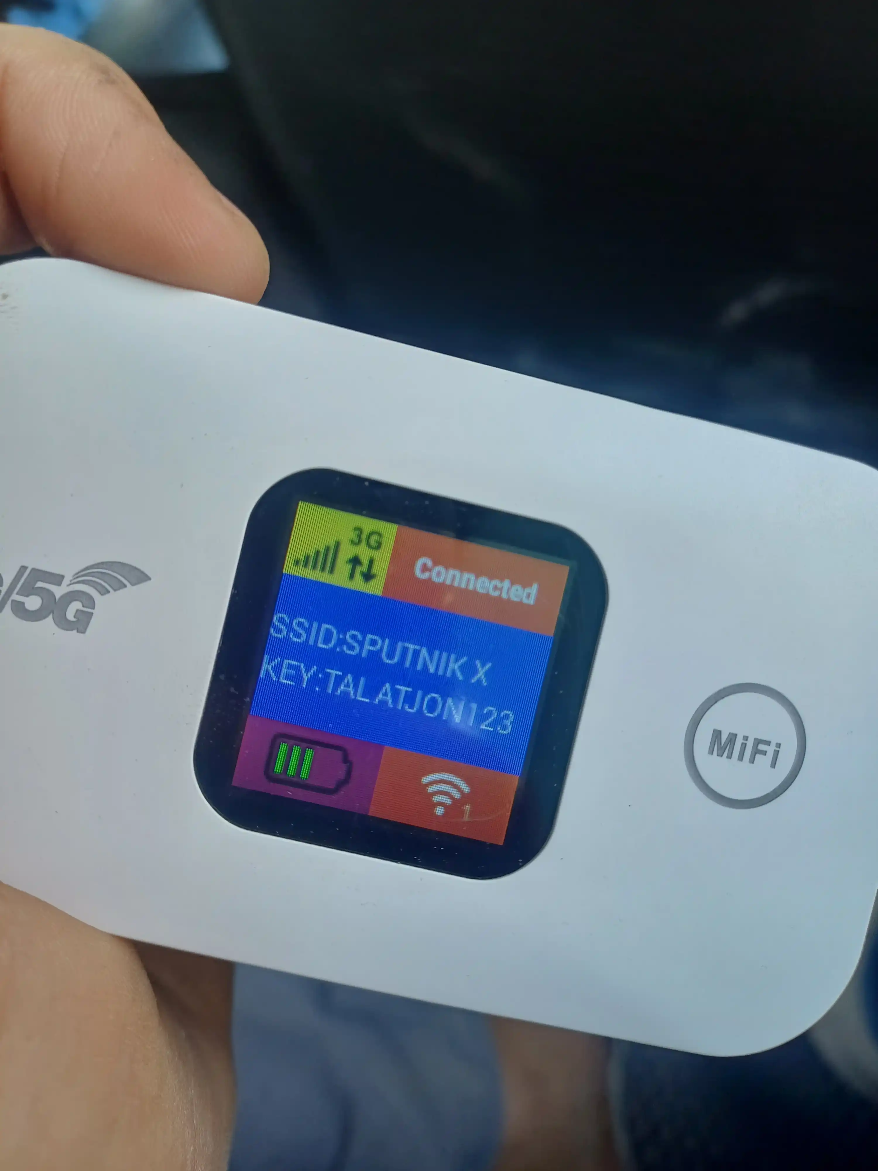 Карманный WIFI-роутер 4G, 5G