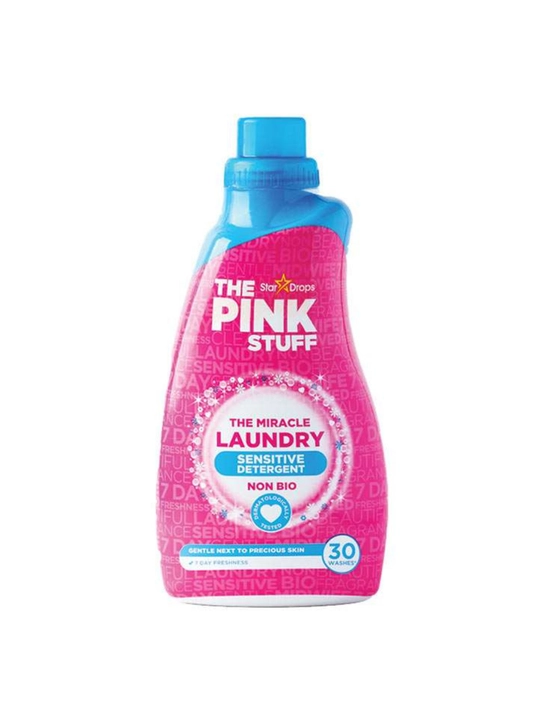Гель для стирки, детский 0+, The Pink Stuff, 960 мл, гипоаллергенный, 30 стирок, автомат - 