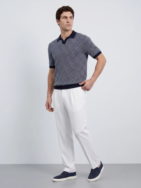 TERRA PRO erkaklar jemperi polo, finka 100% bambuk, AW25CR2-29-22033