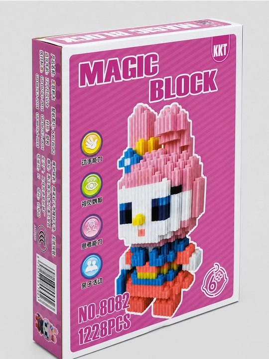 Magic Block KKT Quyonchasi 8082, 1228 detal