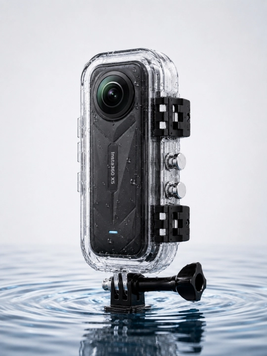 Аквабокс для INSTA360 X5 — водонепроницаемый защитный бокс