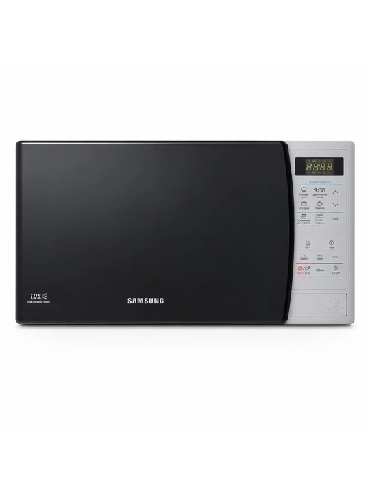 Samsung ME83KRS-1/UZ mikroto‘lqinli pech, 23 L, 800 Vt, sensorli boshqaruv, eritish