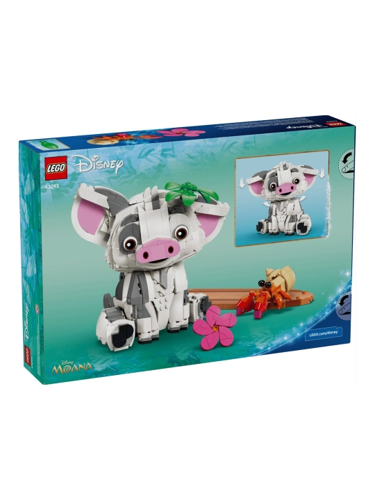 LEGO Disney Moana Pua cho‘chqacha konstruktori 43292, 885 ta detal - 
