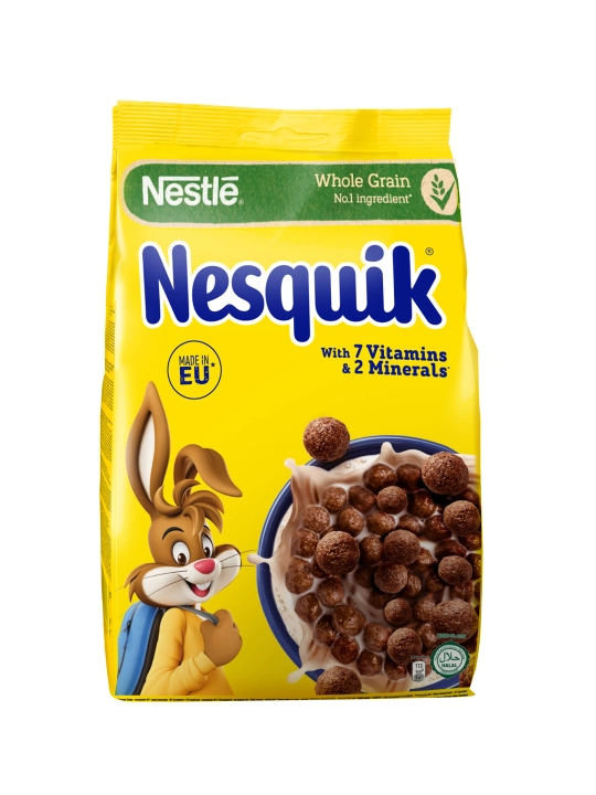 NESQUIK Готовый шоколадный завтрак, обогащенный витаминами и минеральными веществами, 460 г