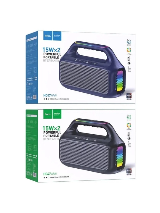 Hoco HC47 Delight — kuchli ko'chma Bluetooth karnay
