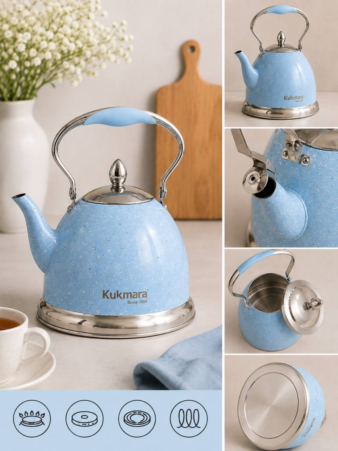 Kukmara 1,5 litrli choynak - 