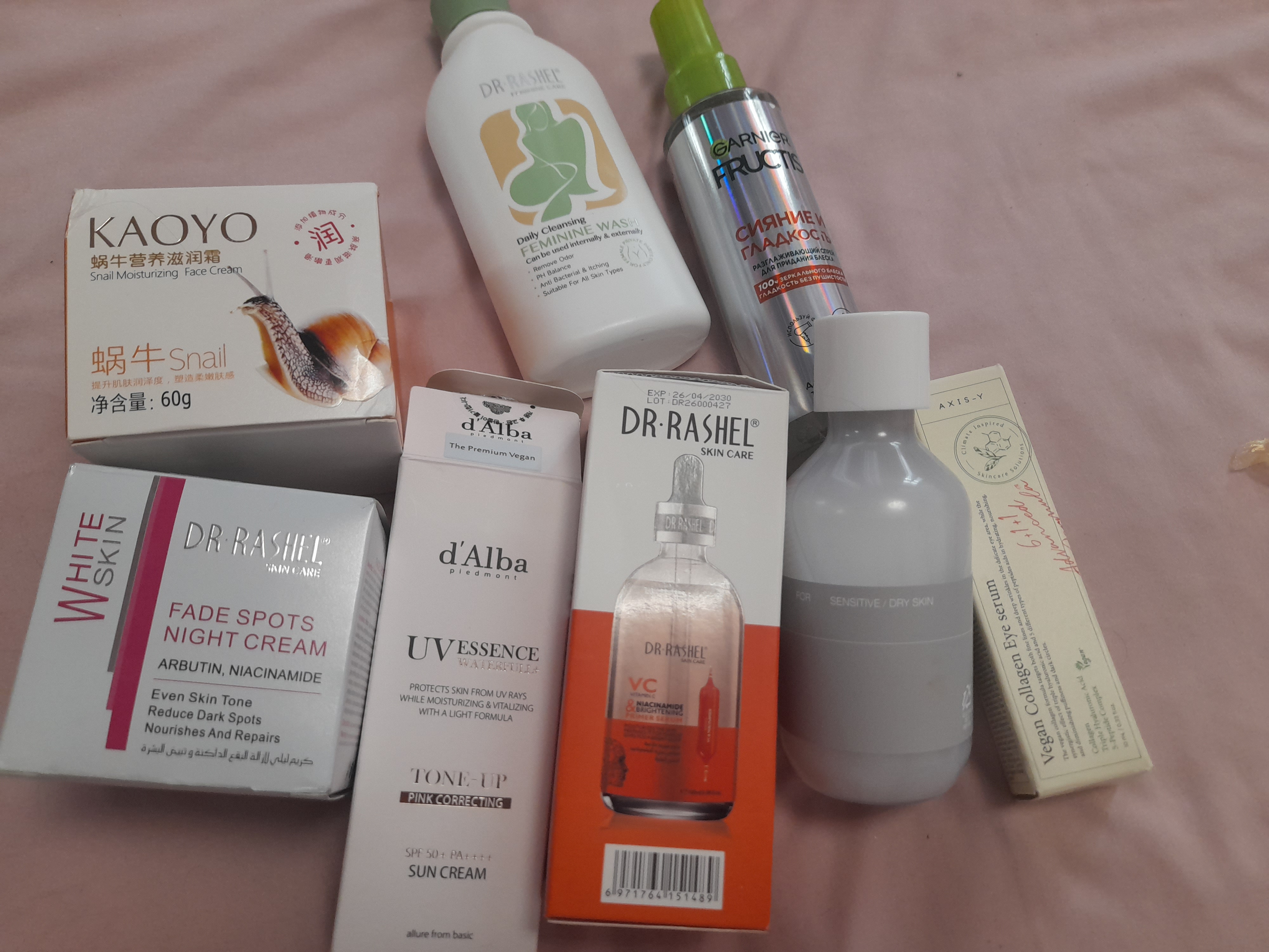 Восстанавливающий ночной крем для лица от пятен, Dr. Rashel Whitening Cream, 50 г