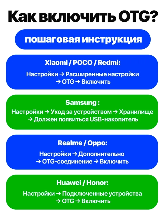 Universal OTG Type-C dan USB, USB to USB, adapter fleshka