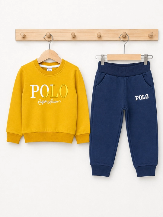 Костюм для мальчика POLO, свитшот и штаны, 2-3-4 года, спортивная двойка