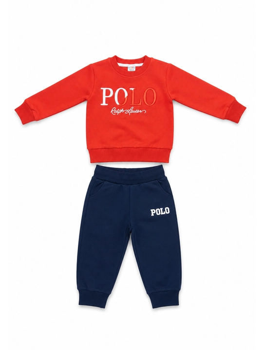 Костюм для мальчика POLO, свитшот и штаны, 2-3-4 года, спортивная двойка