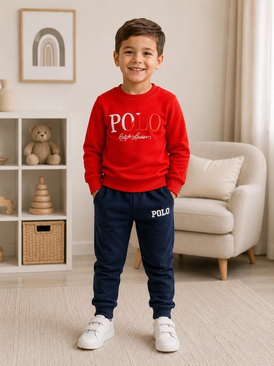Костюм для мальчика POLO, свитшот и штаны, 2-3-4 года, спортивная двойка