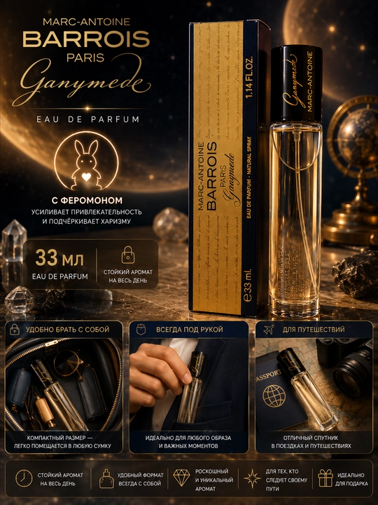 Marc-Antoine Barrois Ganymede парфюмерная вода унисекс с феромоном 33 мл