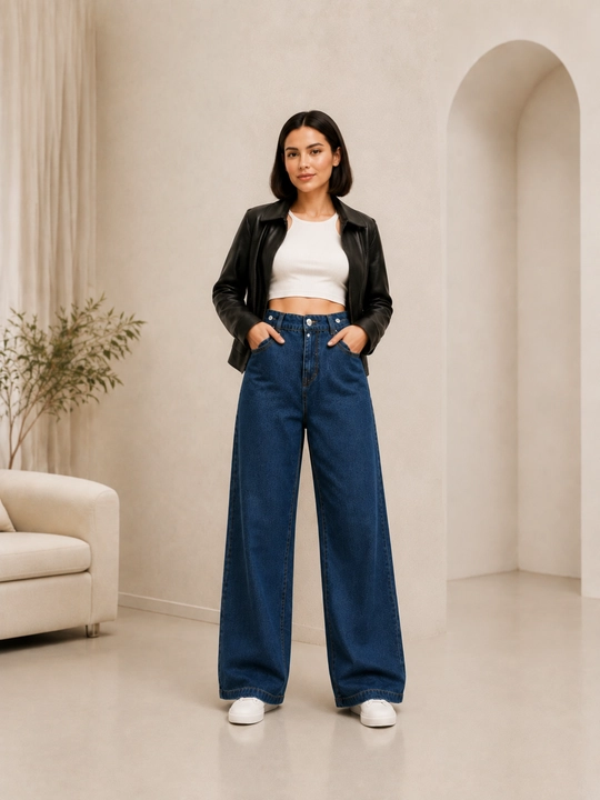Брюки джинсовые City wear, для девочек