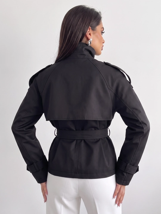 Тренч женский с поясом, женская куртка — ELLY FASHION