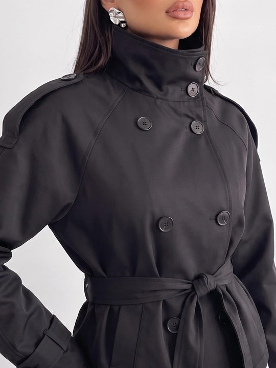 Тренч женский с поясом, женская куртка — ELLY FASHION