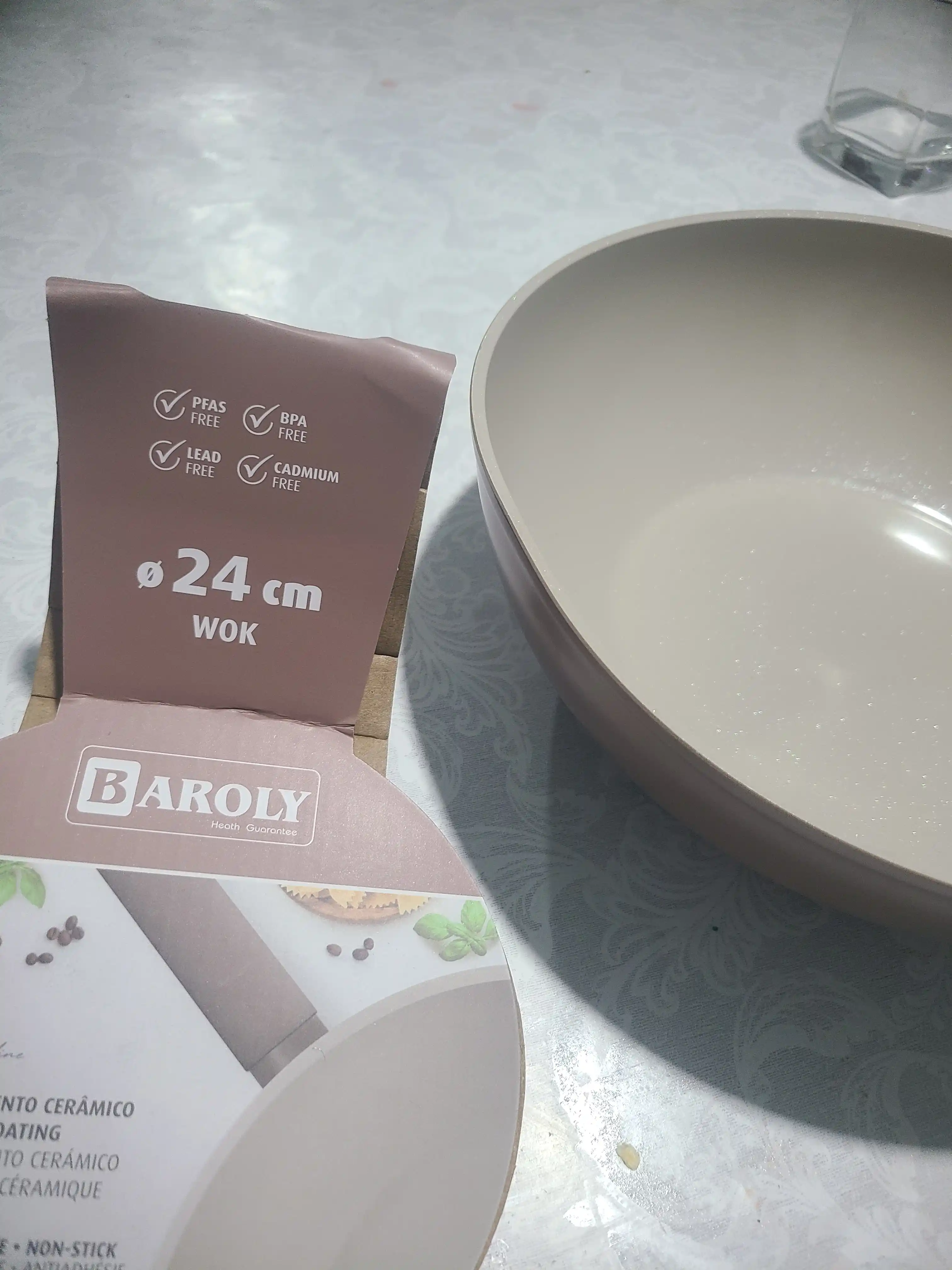 Сковорода глубокая Baroly, 28 см, с керамическим покрытием
