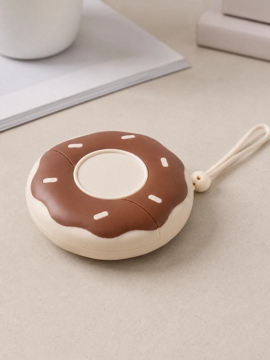 Многоразовый липкий ролик для чистки одежды DONUTROLL