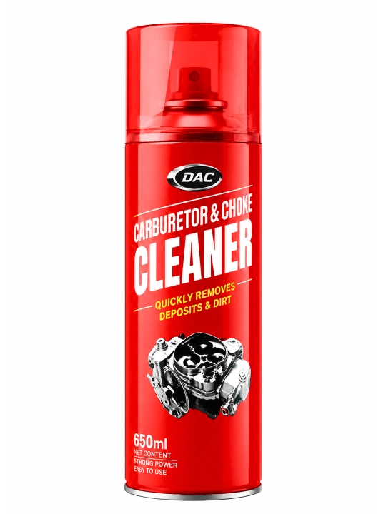 DAC karbyurator tozalagichi, kir va qoldiqlarni tozalash uchun aerozol, 650 ml