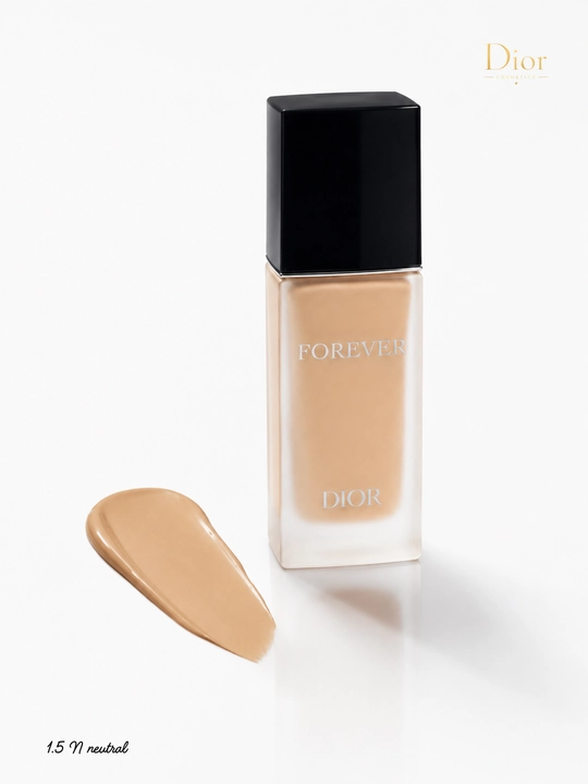 Лёгкий и стойкий тональный крем Dior Forever 1.5N, SPF 15, 30 мл